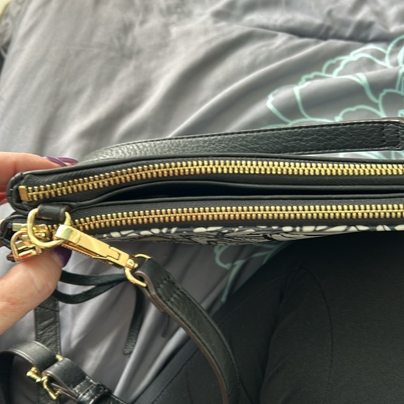 Aimee Kestenberg Double Top Zip Crossbody Bag - Picture 7 of 8